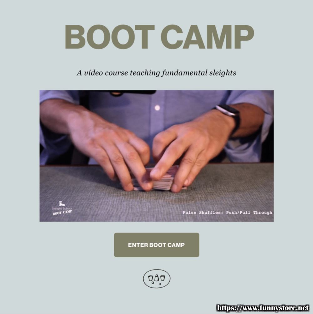 David Williamson - Sleight School - Boot Camp (Video+PDF)